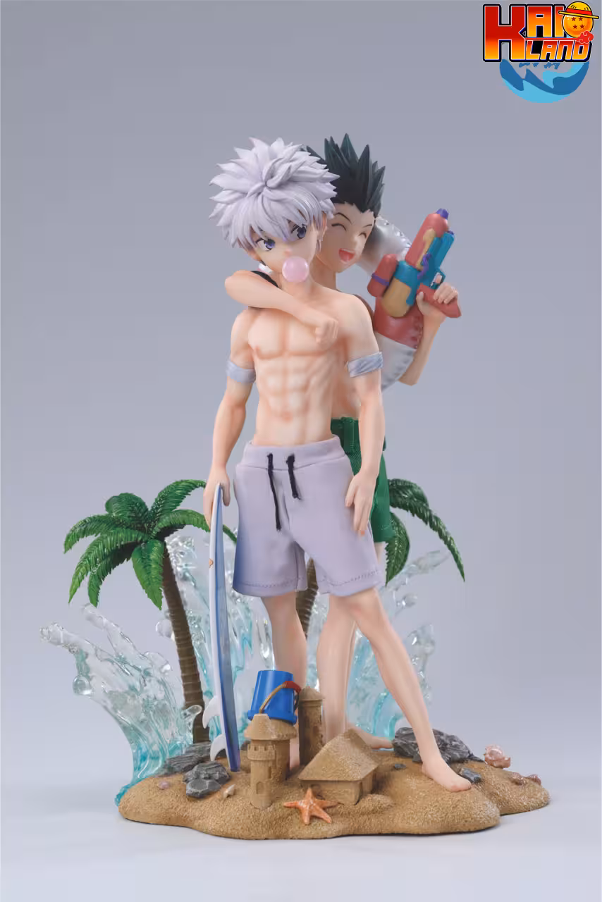 Hunter x Hunter Shan Hai Studio Killua x Gon Resin Statue
