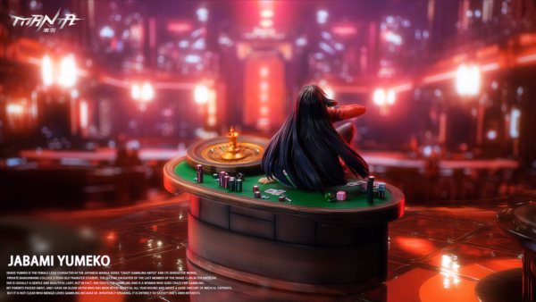 Kakegurui Manta Studio Jabami Yumeko Resin Statue 2