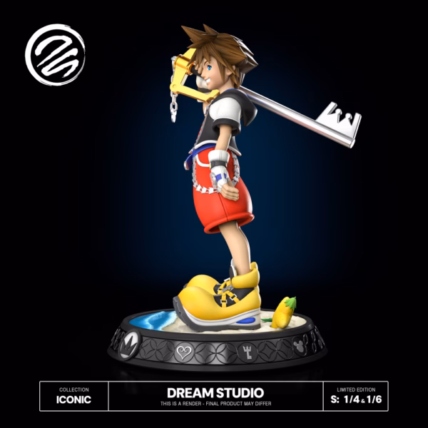 Kingdom Hearts Dream Studio Sora Resin Statue 4