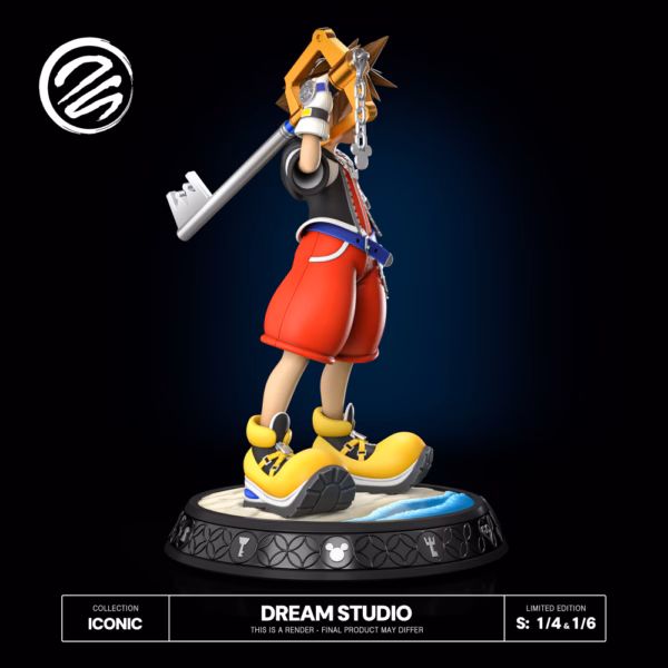Kingdom Hearts Dream Studio Sora Resin Statue 5