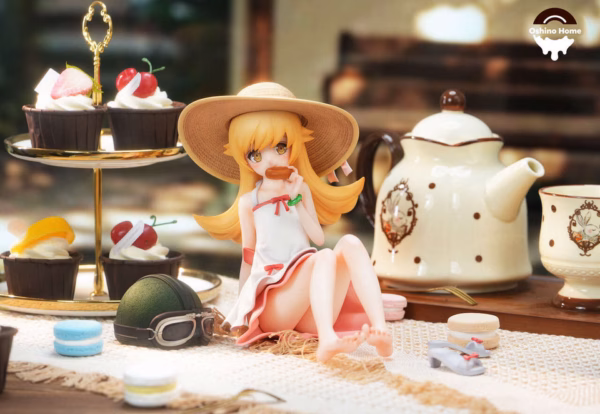 Monogatari Oshino Home Studio Oshino Shinobu Resin Statue 5