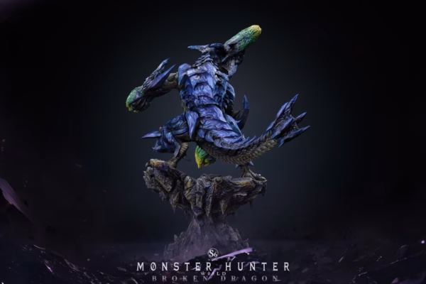 Monster Hunter S6 Studio Brachydios Broken Dragon Resin Statue 3