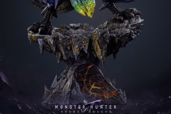 Monster Hunter S6 Studio Brachydios Broken Dragon Resin Statue 4