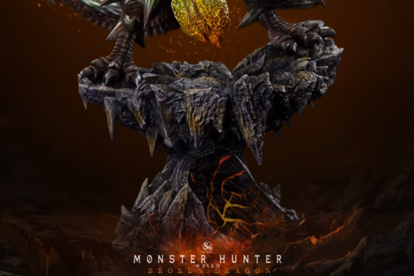 Monster Hunter S6 Studio Brachydios Broken Dragon Resin Statue 7