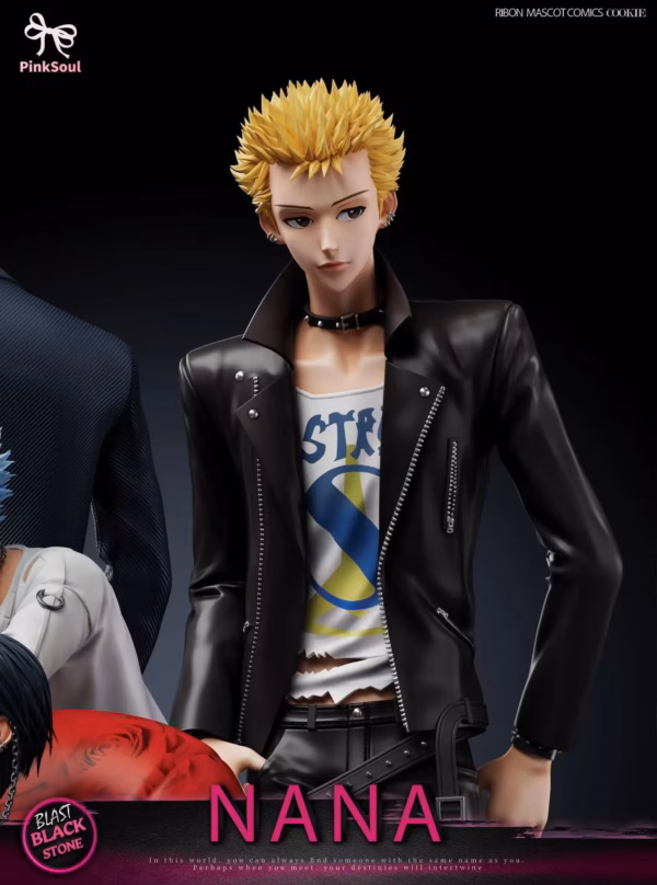 NANA Pinksoul Studio Nana Osaki X Yasushi Takagi X Nobuo Terashima X Shinichi Okazaki Resin Statue 4