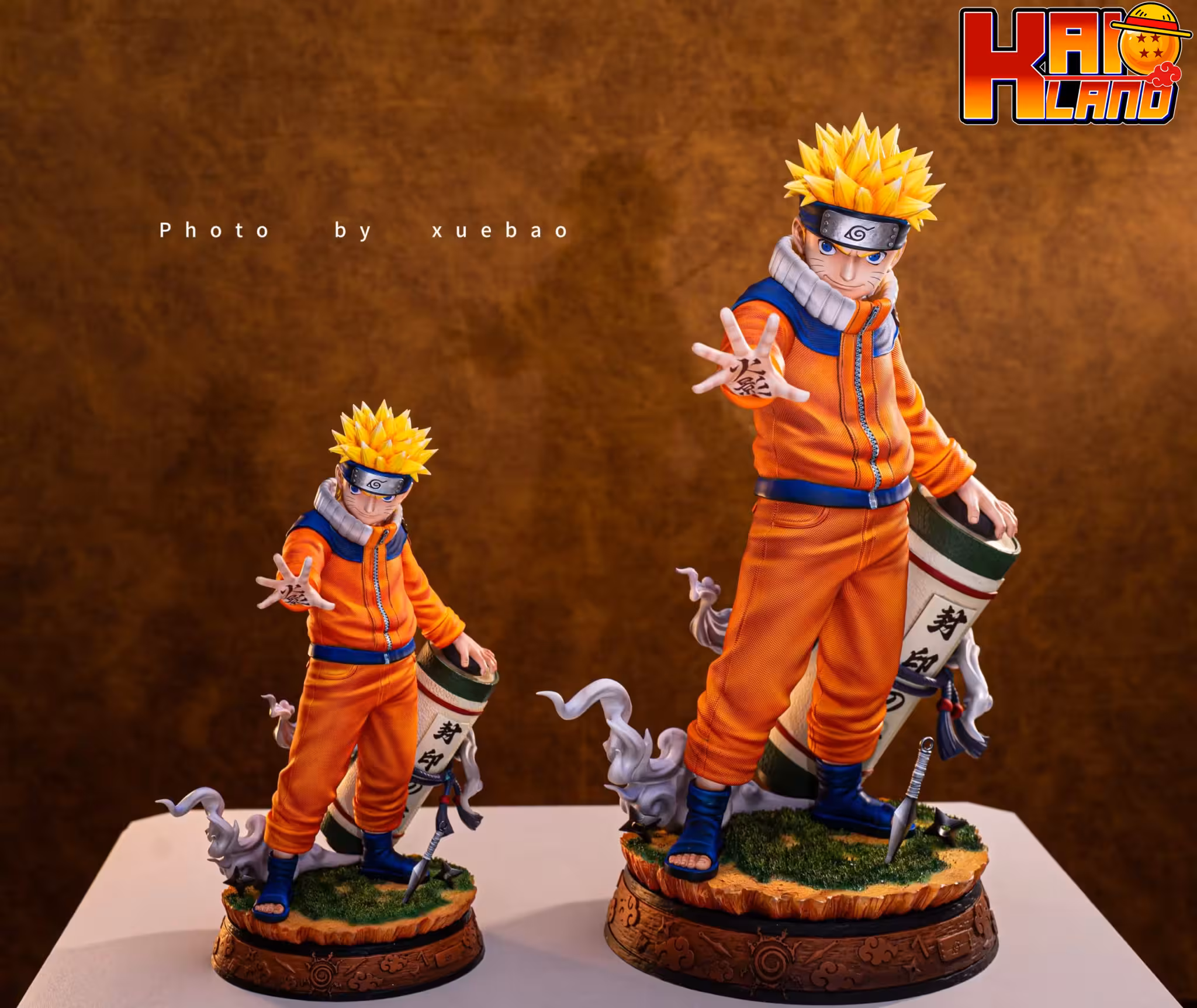 Naruto 7 Studio Genin Naruto Resin Statue