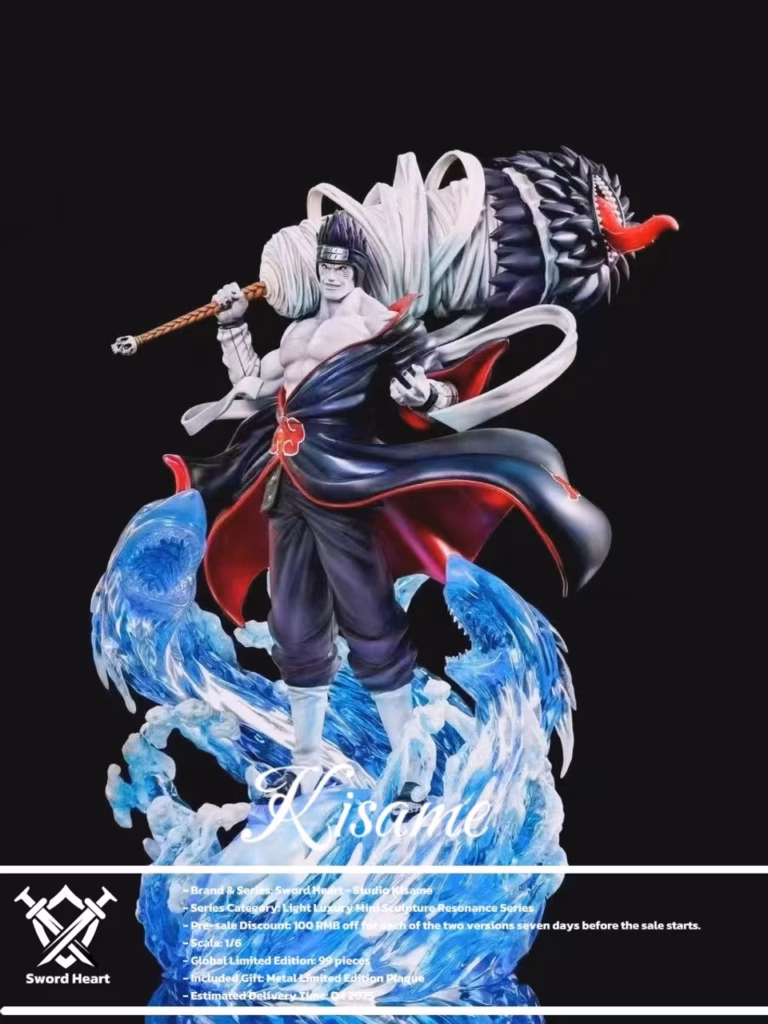 Naruto Sword Heart Studio Kisame Hoshigaki Resin Statue