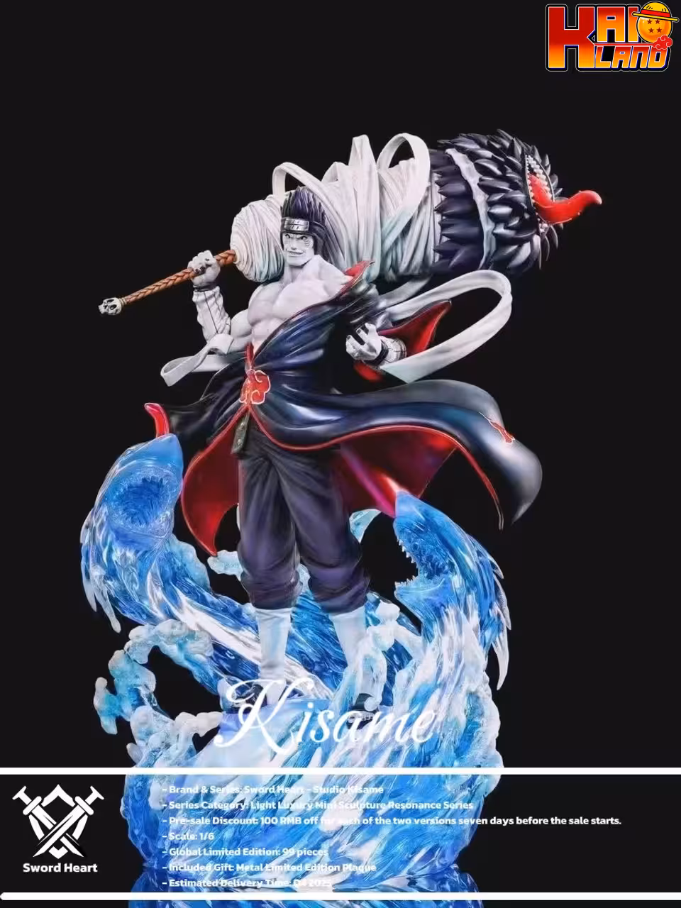 Naruto Sword Heart Studio Kisame Hoshigaki Resin Statue