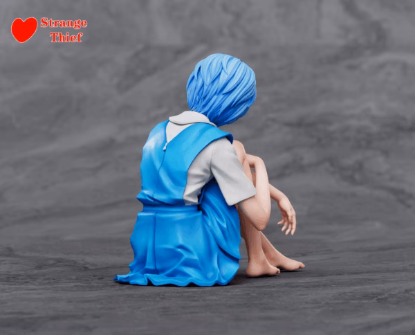 Neo Genesis Evangelion Strange Thief Studio School Uniform Asuka x Rei Resin Statue 4
