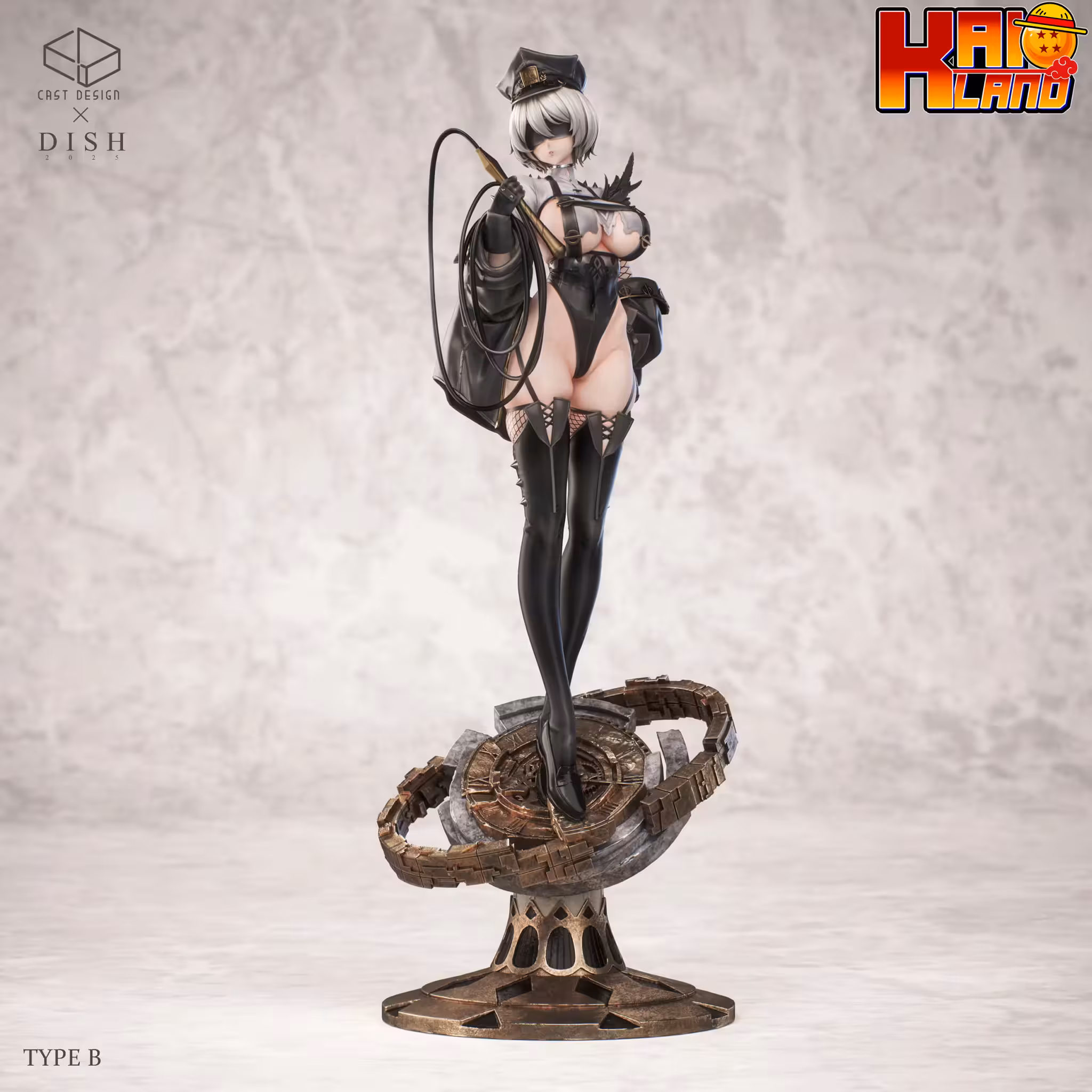 NieR Automata Cast Design Studio x Dish Studio Instructor No 6 2B Resin Statue