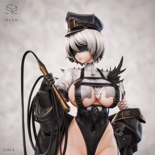 NieR Automata Cast Design Studio x Dish Studio Instructor No 6 2B Resin Statue 2