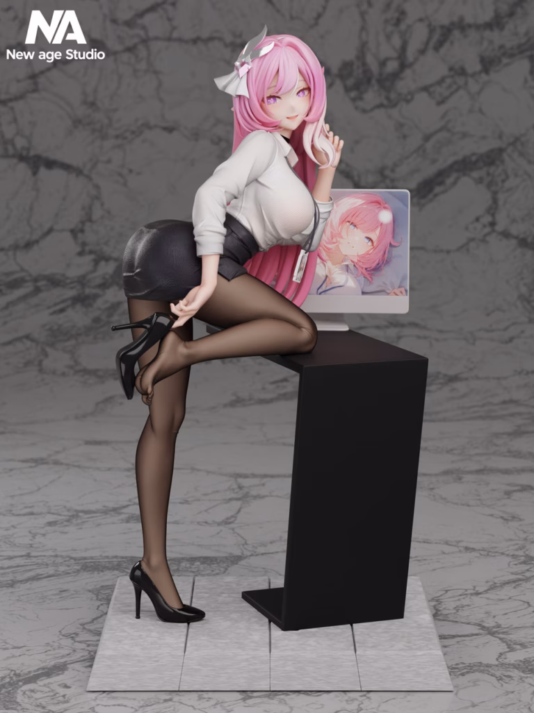 Office New Age Studio lady uniform Elysia Resin Statue