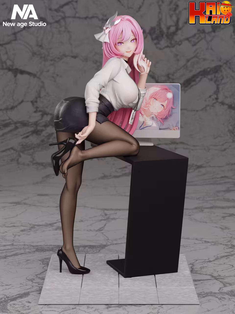 Office New Age Studio lady uniform Elysia Resin Statue