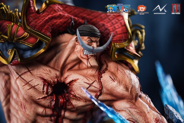 One Piece Anikingdom x Jimei Palace Whitebeard Edward Newgate Vs Akainu Licensed Resin Statue 5