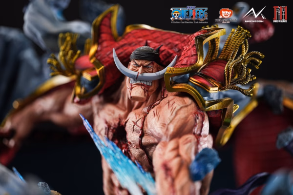 One Piece Anikingdom x Jimei Palace Whitebeard Edward Newgate Vs Akainu Licensed Resin Statue 6