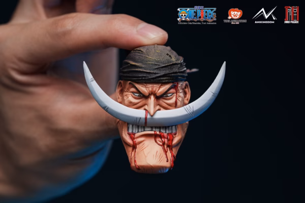One Piece Anikingdom x Jimei Palace Whitebeard Edward Newgate Vs Akainu Licensed Resin Statue 8