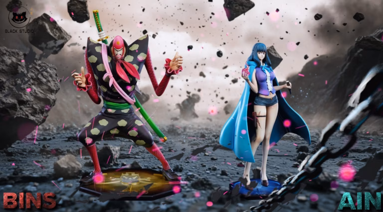 One Piece Black Studio Binz X Ain Resin Statue
