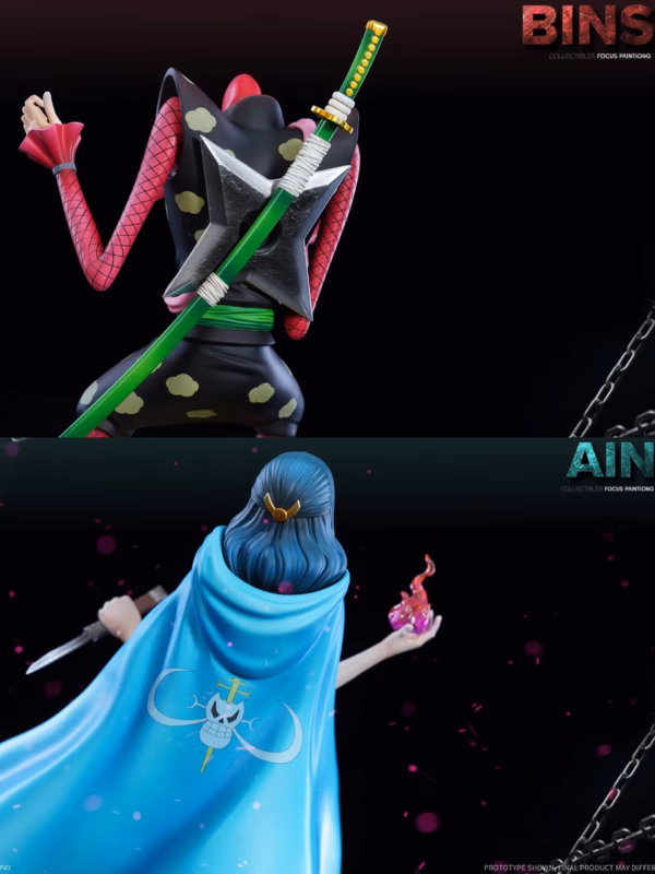 One Piece Black Studio Bins X Ain Resin Statue 4
