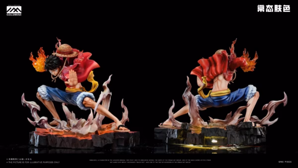 One Piece GOLDMINE Studio Gear 2 Luffy Resin Statue 2