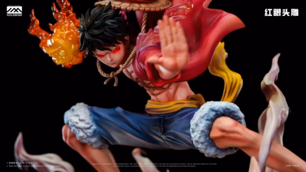 One Piece GOLDMINE Studio Gear 2 Luffy Resin Statue 3