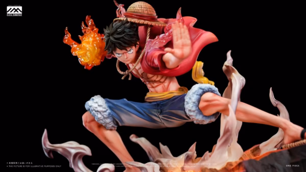 One Piece GOLDMINE Studio Gear 2 Luffy Resin Statue 4