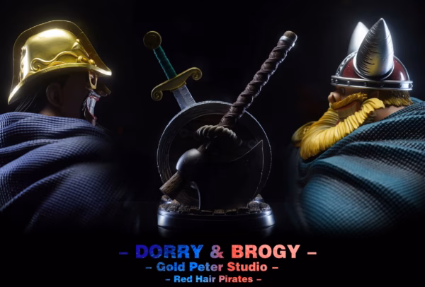 One Piece Gold Peter Studio Dorry x Brogy Resin Statue 4