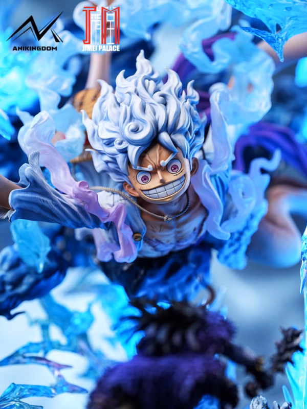 One Piece Jimei Palace x AniKingdom Studio Nika Luffy Licensed Resin Statue 3