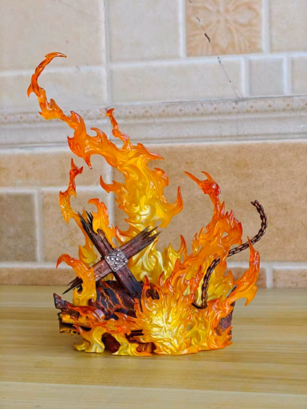 One Piece LX Studio x SY Studio Portgas D Ace Resin Statue 2