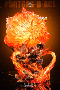 One Piece Reset Studio Portgas D Ace Resin Statue