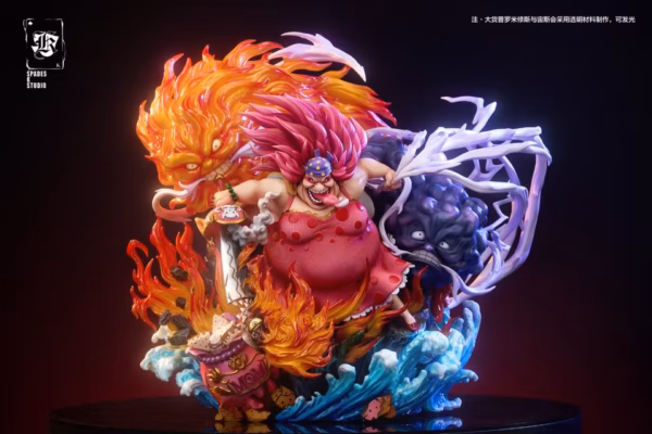 One Piece Spades K Studio Big Mom Resin Statue 3