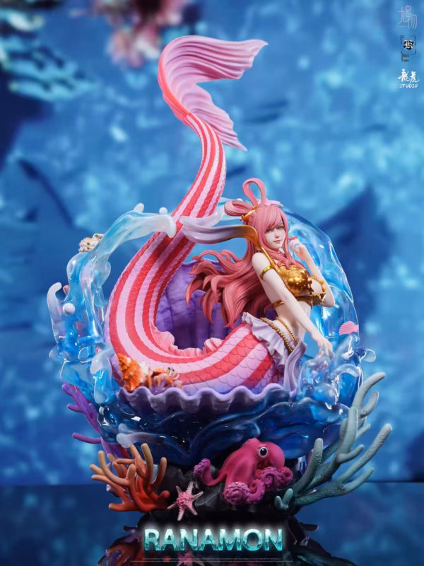 One Piece Spades K Studio X Long Hu Studio Shirahoshi Resin Statue 2