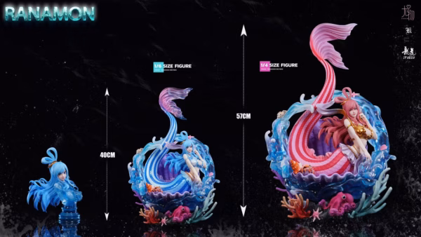 One Piece Spades K Studio X Long Hu Studio Shirahoshi Resin Statue 5