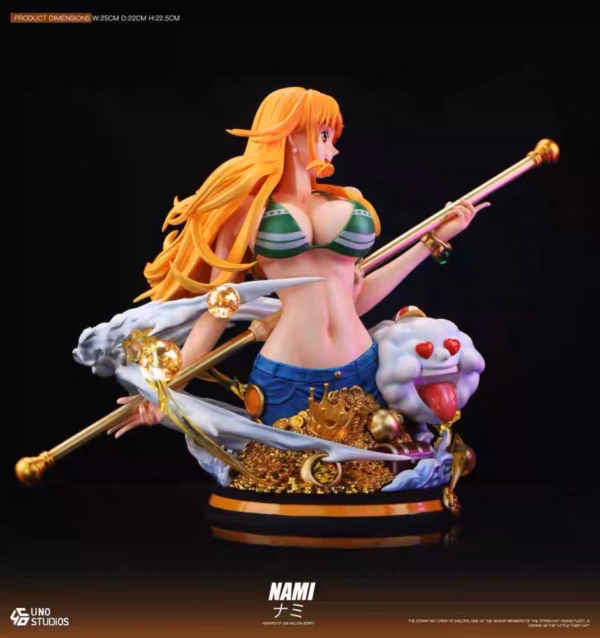 One Piece UNO Studio Nami Bust Resin Statue 2
