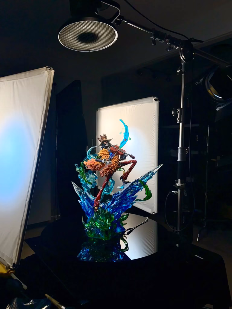 One Piece Wan Xiang Studio Soul King Brook Resin Statue