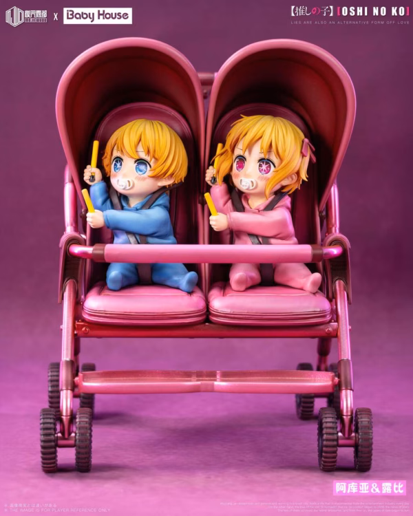 Oshi no Ko Baby House x MJWD Studio Aqua Hoshino x Ruby Hoshino Resin Statue 3