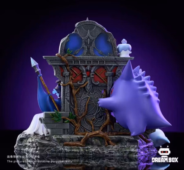 Pokemon Dream Box Studio Ceruledge Throne Resin Statue 3