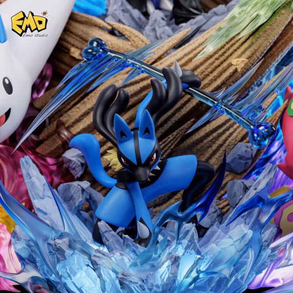 Pokemon EMO Studio Cynthia Resin Statue 4