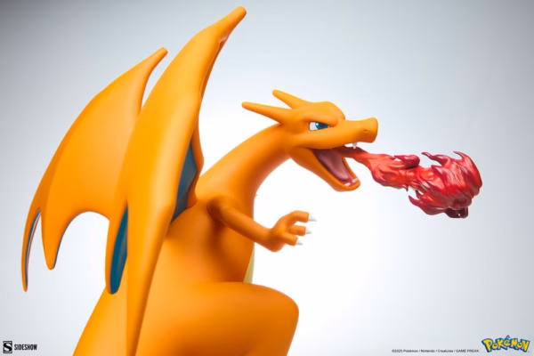 Pokemon Sideshow Collectibles Charizard Licensed Resin Statue 5