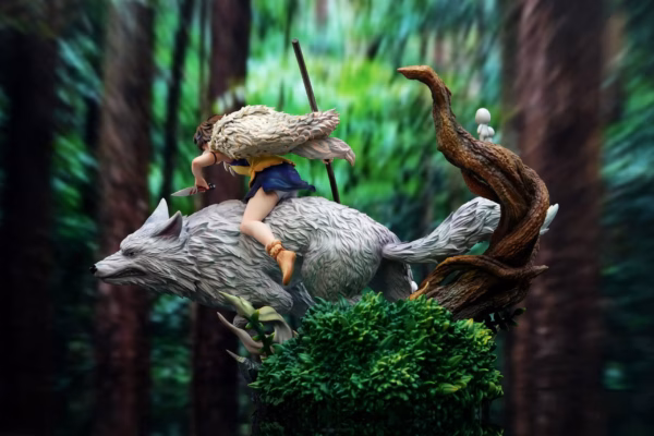 Princess Mononoke MHT Studio San Princess Mononoke Resin Statue 4