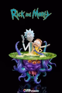 Rick x Morty OFP Studio Rick x Morty Resin Statue