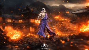 Rurouni Kenshin PG Studio Shishio makoto Resin Statue