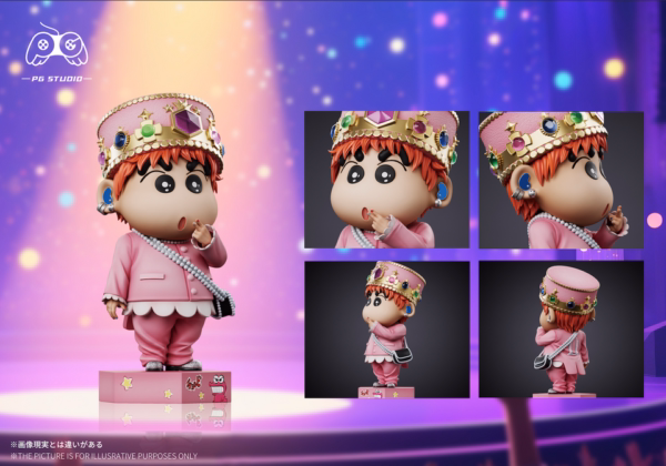 Shin Chan PG Studio Nohara Shinnosuke Cos G Dragon Resin Statue 2