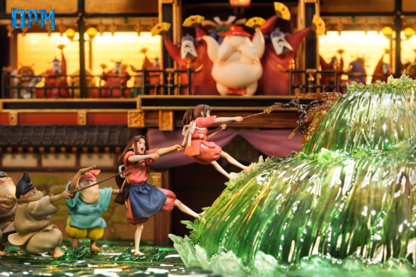 Spirited Away OPM Studio The River Spirit Resin Statue 5