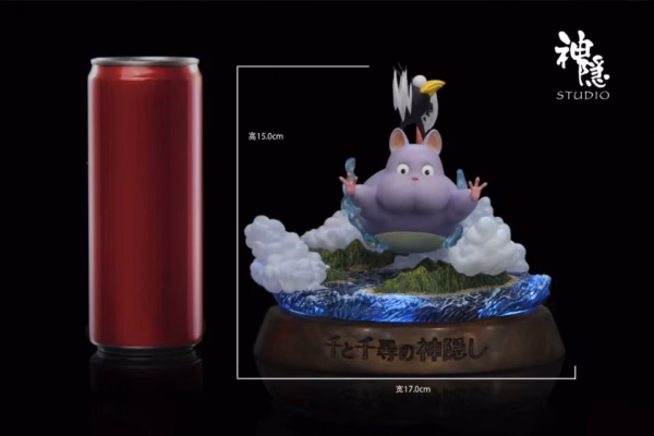 Spirited Away Shen Yin Studio Boh Fly to the clouds Resin Statue 4