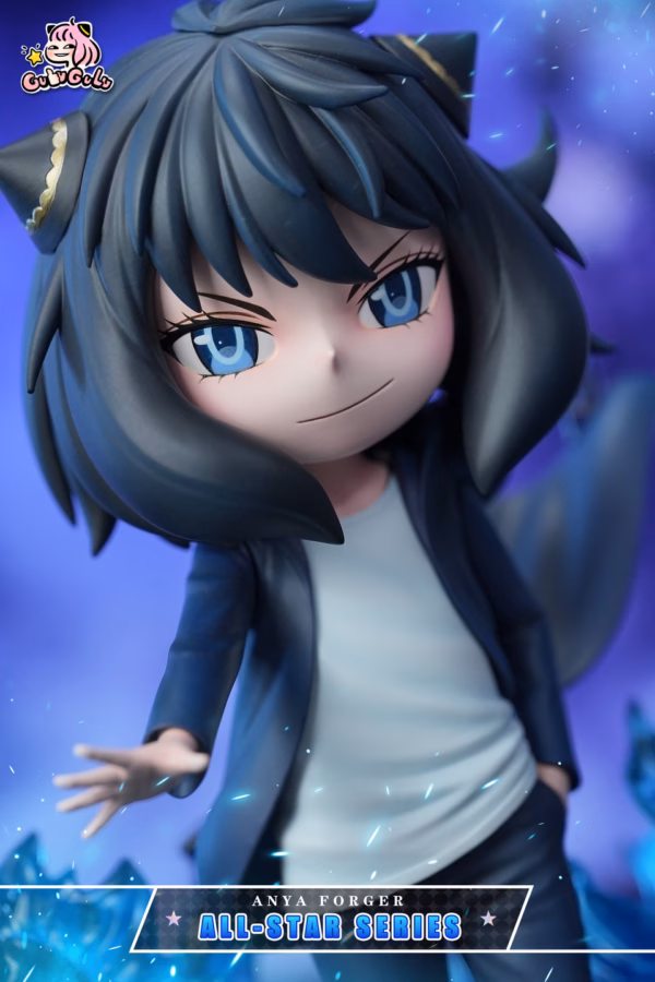 Spy x Family GULUGULU Studio Anya cos Sung Jin Woo Resin Statue 5