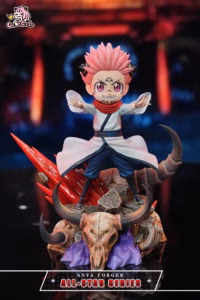 Spy x Family Gulugulu Studio Anya Cosplay Sukuna Resin Statue