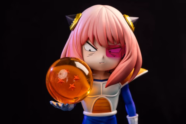 Spy x Family Tsu Studio Anya Cosplay Dragon Ball Resin Statue 2