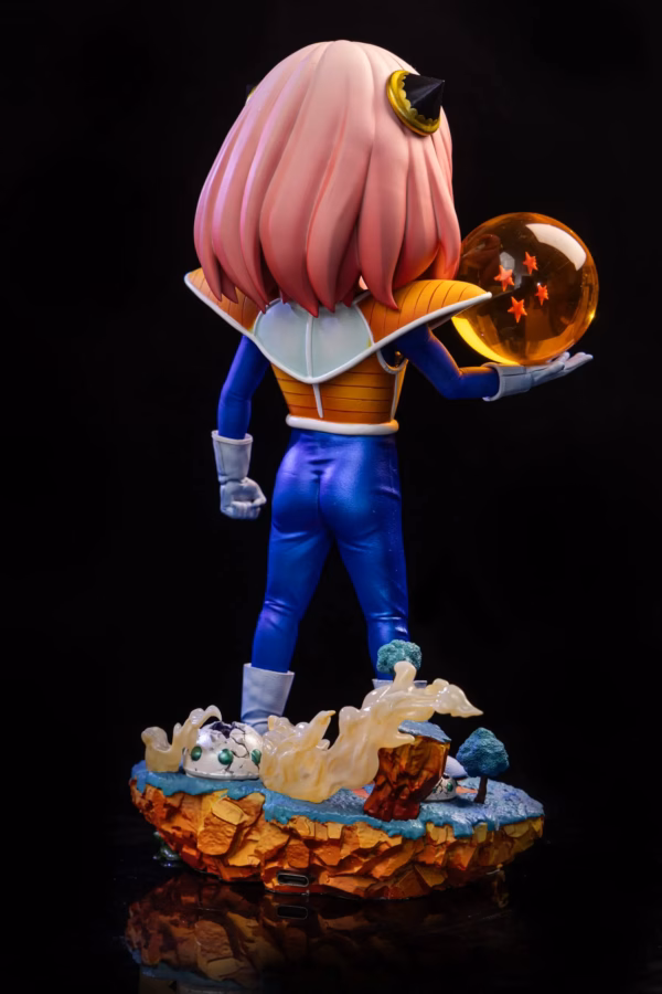 Spy x Family Tsu Studio Anya Cosplay Dragon Ball Resin Statue 5