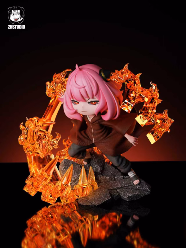 Spy x Family ZH Studio Anya cos Uchiha Itachi Resin Statue 2