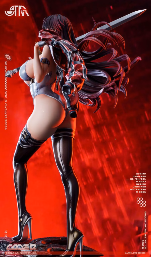 Starexva Studio x CWS Code Q Licensed Resin Statue 2